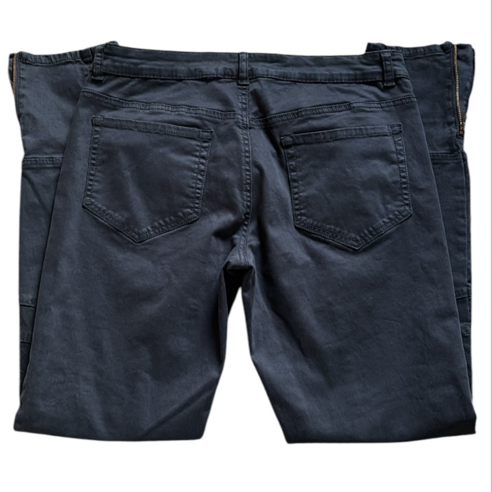 bp Dark Blue Moto Skinny Pants - Picture 8 of 10